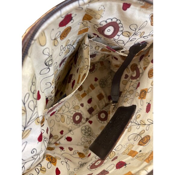 Brighton womans beige Straw charmed satchel handbag Medium size SKU 8529 - Picture 13 of 16